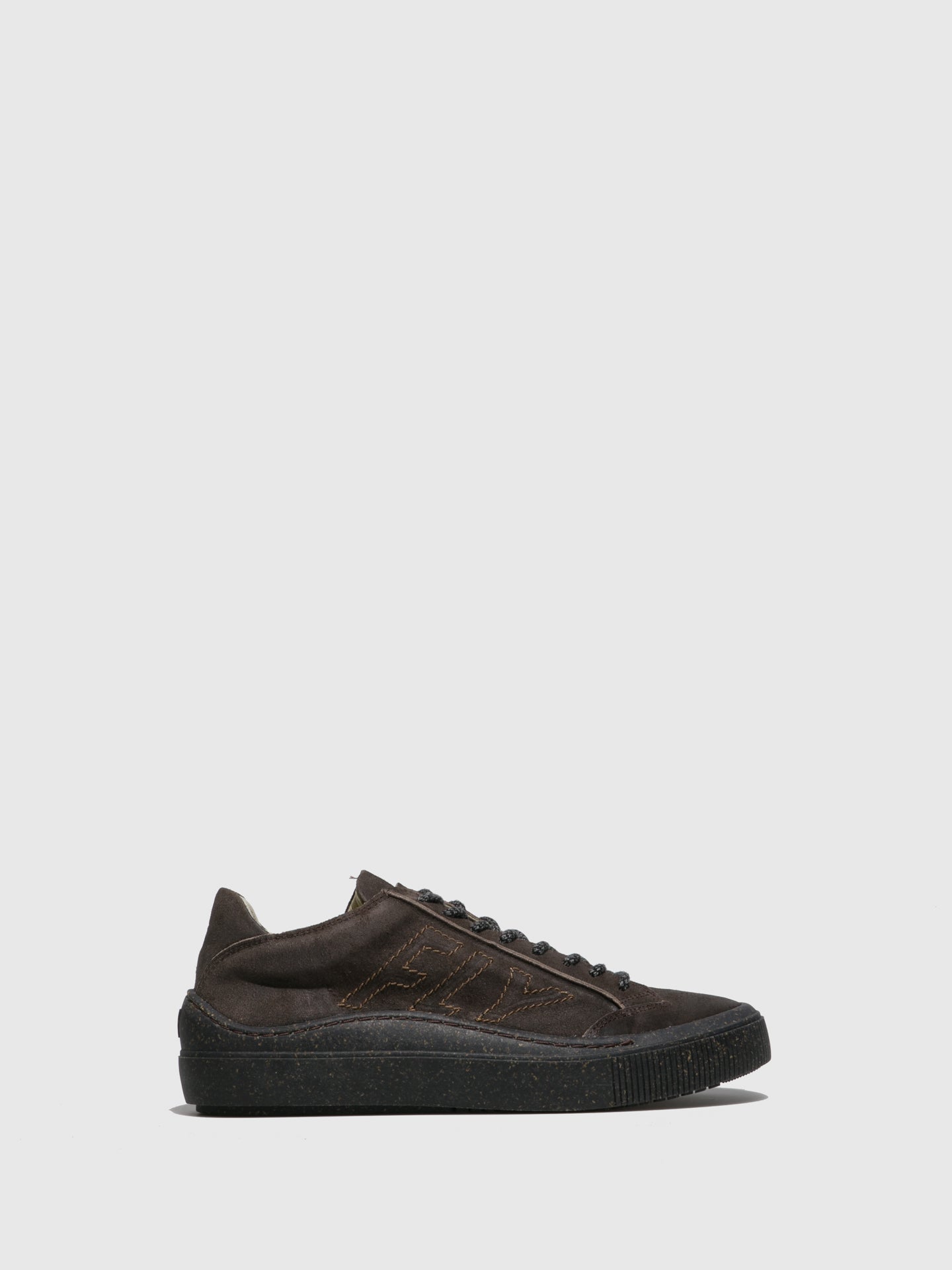 Fly London Lace-up Trainers SEPA355FLY SUEDEVEGETALBEAT ASFALT